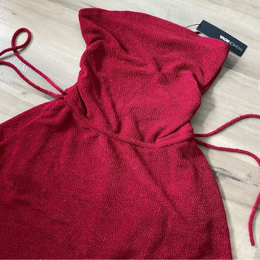Fashion Nova Red Mini Dress - Picture 2 of 4